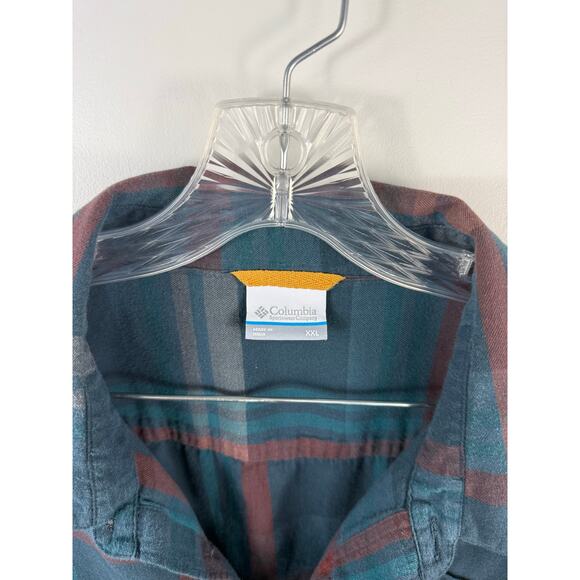 Men’s Columbia Flannel Size XXL - Picture 3 of 4